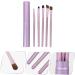 MUSISALY 5 Pcs Horsehair Eyeshadow Brush Mascara Brush Makeup Brush for Eye Blending Brush Purple - Buy Online on GoSupps.com