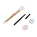 U-Shaped Viral Contour Nose Brush Set | Dual-Ended Makeup Brush & Foundation Sponge for Perfect Contouring | Enhance Your Look with Professional Makeup Tools - Buy Online on GoSupps.com