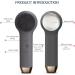 Silicone Facial Cleansing Brush IPX7 Waterproof Mild but Deep Cleaning 15000RPM Vibration Lift Firm and Tone Skin Rechargeable Face Scrub Brush for All Skins Black - Buy Online on GoSupps.com