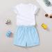 YOUNGER TREE Toddler Baby Girls Watermelon T-shirt + Linen Shorts Set - 4 Years - Buy Online on GoSupps.com