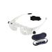 Lightweight Magnifying Glass High-Definition Head-Mounted Focusing High-Power Magnifying Glass 30 Times for Reading Watch Repair Lofty Ambition