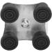 Metal Cane Tip Metal Walking Stick Base Aluminum Alloy Easy to Install 4 Pronged 19MM Dia Self Standing for Disabled - Buy Online on GoSupps.com