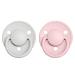 BIBSE de Lux Schnuller 2-Pack | BPA-Free Cherry Shape Silicone Nipple for 0-36 Months | Made in Denmark - Haze/Blossom - Buy Online on GoSupps.com