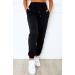 Waitfairy Women's High Waisted Winter Sweatpants with Cinch Bottom - Black Medium - Buy Online on GoSupps.com