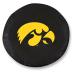 NCAA Iowa Hawkeyes Tire Cover Black J (27"x8")