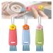 3 in 1 Cup Lid Cleaning Brush Lid Gap Cleaning Brush Set Gap Cleaning Brush Crevice Cleaning Brush for Bottle Gap Tight Spaces Cup Portable Cup Lid Cleaner 3 Pcs