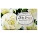 -"White Roses" - Rose Scented Soap Bar 10.5 oz. Made in Tuscany - Italy.