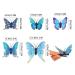 Bartosi Blue Butterfly Hair Clips - Pack of 20 Decorative Bobby Pins for Women and Girls - Buy Online on GoSupps.com