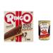 Italian Gourmet E.R. Pavesi Ringo Bisco Cioc Nocciole 162 g 162 g Cream Stuffed Cookies 100% Italian Hazelnuts and Gourmet Italian Pulp 400 g