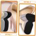 FOMIYES High Heels Cushion Inserts - 3 Pairs Half Size Pad Adhesive Heel Pads Comfortable Foot Cushions for Women Assorted Colors - Ideal Height Insoles - Buy Online on GoSupps.com