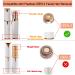 Finishing Touch Flawless Gen 2 Replacement Heads - 6 Pack, Rose Gold, Painless Hair Remover for Women - Buy Online on GoSupps.com