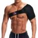 Adjustable Shoulder Support Brace for Torn Rotator Cuff leeve Wrap for Pain Relief Stability and Recovery Support Compression AC Joint Arm Immobilizer Wrap Fits Right and Left Arm Men & Women L-XL-2XL