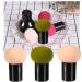 4pcs Mushroom Makeup Sponges with Handle - Perfect for Flawless Makeup Application | International Shipping Available - Buy Online on GoSupps.com