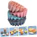 ABOOFAN 12 Pcs Silicone Muffin Cup Cupcake Holder Paper Mini Cupcake Liners Non Stick Cake Cover - Buy Online on GoSupps.com
