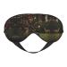 SSIMOO Xmas Sleep Mask-Adjustable Breathable Fashionable Eye Mask for A Comfortable Sleep Experience Black