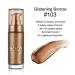 PHOERA Body Luminizer Waterproof Glow Moisturizer for Face & Body - Glistening Bronze 1fl.oz - Buy Online on GoSupps.com