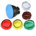 SQXBK 6PCS 7 Inches/ 18 cm Standard Diffuser Light Sock Cloth White/Red/Yellow/Blue/Brown/Green 6