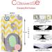Callowesse Baby Changing Mat | Waterproof 79x47cm | Portable Foldable Design - Buy Online on GoSupps.com