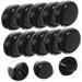 FOMIYES 20 Pairs Anti-Slip Silicone Glasses Ear Pads - Replaceable Eyeglass Support Black 1.1x1CM for Comfort & Stability - Buy Online on GoSupps.com