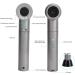 Cordless Hair Dryer USB Rechargeable Blow Dryer with LED Battery Display Hot and Cold Air Mode Noise Reduction Portable Hair Dryer with Split Design - Buy Online on GoSupps.com