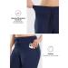 Baleaf Women's Plus Size High Waist Capri Pants | Pull-On with Pockets | Summer Navy XX-Large - Buy Online on GoSupps.com