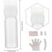 Hair Oil Applicator Bottle 160ml with Hair Dye Kit Root Comb Applicator Bottle with Clear Scale Portable Hair Bleach Kit for Home Barber Shop Hair Dye Tools Hair Oil Applicator Bottle - Buy Online on GoSupps.com