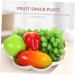 Alipis 2pcs Snack Dish Dried Fruit Tray Reusable Snack Tray Household Fruit Tray Thicken Melon Seed Plate - Buy Online on GoSupps.com
