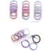 20 Pieces Spiral Elastic Hair Ties - Colorful Telephone Cable Ponytail Holders for Women | Stretchy Hair Bands for Durable Hold - Buy Online on GoSupps.com