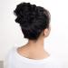 SEGO Hair Extensions - Dark Black Wavy Hair Tie Updo Bun | 30g Realistic Look - Buy Online on GoSupps.com