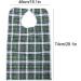 Adult bib Reusable Waterproof for Adults Washable with crumb compartment and snap button closure - Buy Online on GoSupps.com