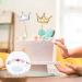 100Pcs Cupcake Toppers Heart Star and Crown Cupcake Toppers Mini Cake Toppers Colorful Cake Decorations DIY Dessert Fruits Picks Party Decorative Accessories (Mixed Color 1) - Buy Online on GoSupps.com
