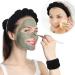 Cindeer 3 Pcs Spa Headband & Hair Scrunchies Set for Women - Wide Padded Headband for Makeup & Shower - Black - Buy Online on GoSupps.com