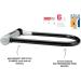 Kryptonite Kryptolok Standard Bike U-Lock | Heavy Duty Anti-Theft 12.7mm Shackle | High Security for Bicycles & Scooters - Buy Online on GoSupps.com