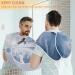 Glacier Beard Bib Apron | Best Beard Hair Catcher for Men | Perfect Father's Day Anniversary & Christmas Gifts with 2 Suction Cups - Buy Online on GoSupps.com