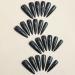 Solid Black Stiletto Press-On Nails - Long Glossy 24PCS Gift Set for Women & Girls | QQPPOLIU - Buy Online on GoSupps.com