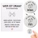 Pregnancy gift decision coin gifts for baby birth gift idea for expectant mothers of expectant fathers new dad mom mama baptism gifts young girls
