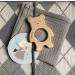Nordville Teething Ring Teddy | Organic Maple Wood Baby Teething Aid | Handmade Gift for Baby Shower - Buy Online on GoSupps.com