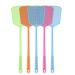 Fly Swatter, 5 Pack Strong Plastic Fly Swat Set Heavy Duty with Long Flexible Handle Manual Assorted Colors Multi Pack Fly Swatters