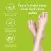 Luxaderme Moisturizing Socks - Aloe & Shea Butter Foot Mask for Dry Cracked Feet - Hydrating Treatment for Women - Pack of 2 - Buy Online on GoSupps.com