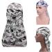 Premium Military Camouflage Silky Durags (3-Pack) - Long Tail Doo Rag for 360 Waves Men - Buy Online on GoSupps.com