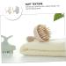 Tovinanna 2-in-1 Shampoo Brush & Massage Comb - Hair Scalp Washer for Wet & Dry Use - TPE Cleaning Brush Solution - Buy Online on GoSupps.com
