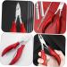 Housoutil 1pc Nail Clippers Cuticle Nippers Scissors Nail Painting Tools Round Nose Pliers Jewelry Making Pliers Fingernail Kit Nails Metal Toe Stainless Steel Manicure Red Fixture - Buy Online on GoSupps.com
