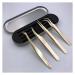 4-part eyelash tweezers set incorrect eyelash extensions clip pliers eyebrow tweezers for hair nail art soldering (D size: 4 pieces)