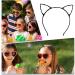 Fashion Cat Ear Headband Cute Headwear Headpiece Cat Ear Hair Hoop for Cosplay Anime Holiday Events Fancy Dress - Buy Online on GoSupps.com