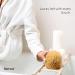 Natural Exfoliating Sea Sponge | Naroa Unbleached Grass Body Puff for Adults | Mediterranean Scrub with Rope - Buy Online on GoSupps.com