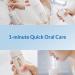 BIXDO Retractable Water Dental Flosser | Portable Cordless Oral Irrigator | 3 Pressure Modes | IPX7 Waterproof | Rechargeable for Gum & Orthodontic Care | Home & Travel Friendly - Buy Online on GoSupps.com