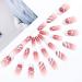 Brishow Coffin Pink Artificial Nails - 24pcs Ballerina Acrylic Press On Full Cover for Women & Girls - Fast International Shipping - Buy Online on GoSupps.com