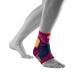 Bauerfeind ankle bandage "Ankle Support" Unisex 1 ankle bandage for sports such as football fitness or running no bending by ankle bandage on the right (right) pink