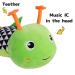 Sumobaby Infant Caterpillar Green Musical Stuffed Animal Toy | Multi-Sensory Crinkle, Rattle & Textures | Tummy Time Newborn 0-12 Months Boys & Girls - Buy Online on GoSupps.com