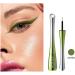 Color eyeliner professional liquid eyeliner pen with bright color makeup (Cyan color) - Buy Online on GoSupps.com
